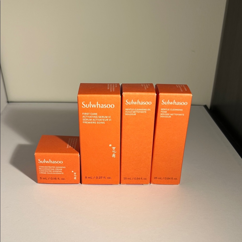 Sulwhasoo Skincare Set - Orange